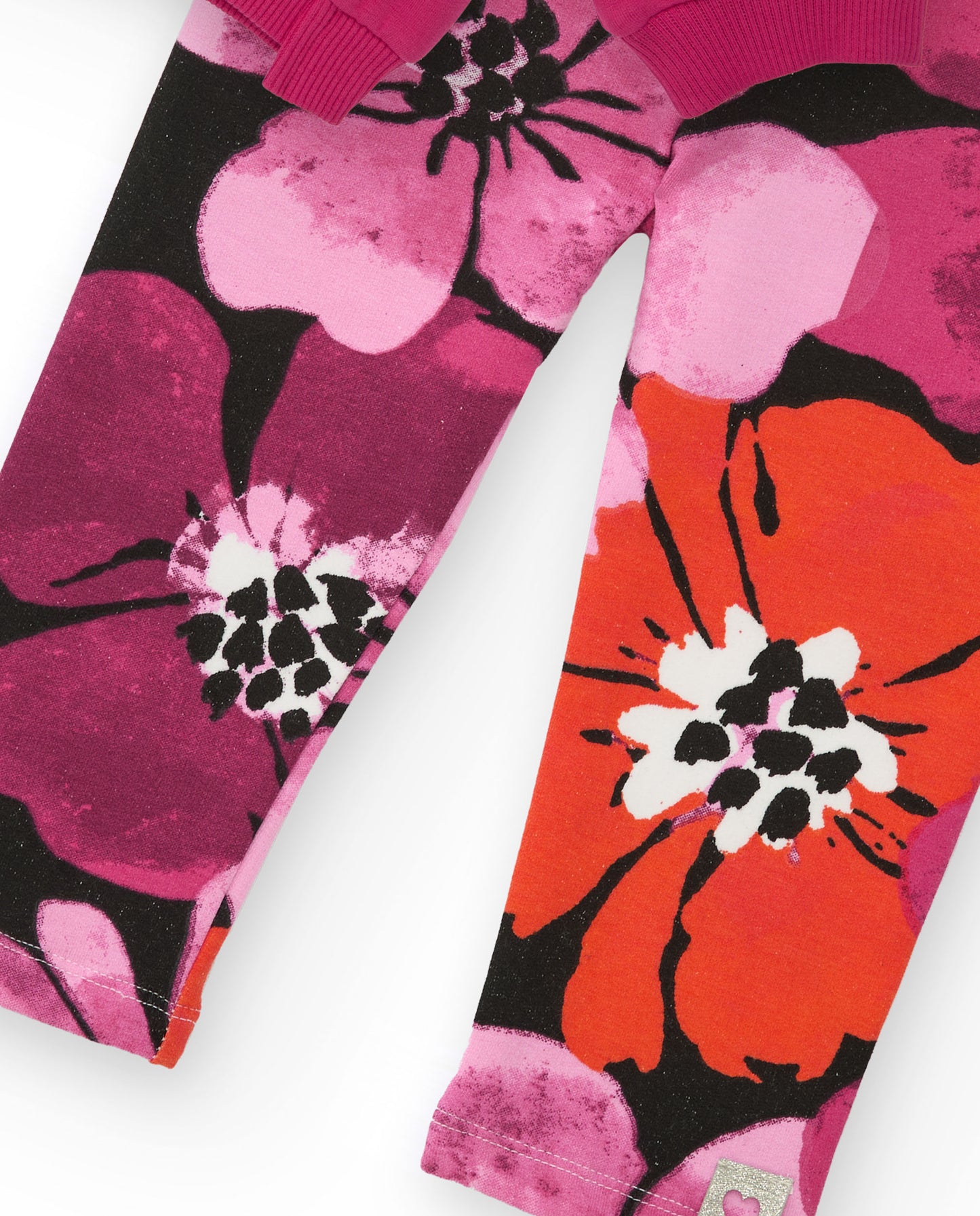 Tuc Tuc Pink Flower Legging Set