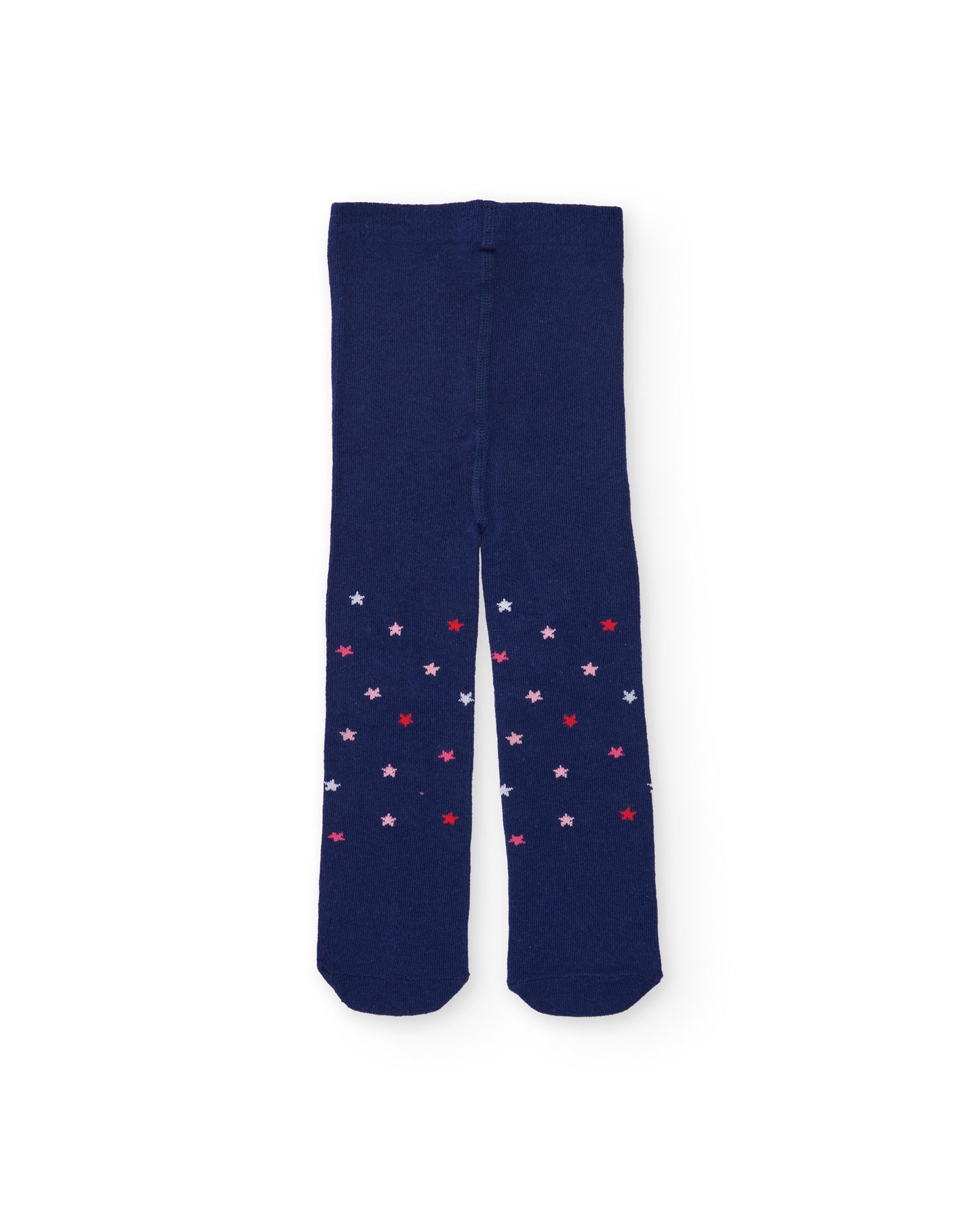 Tuc Tuc Pink & Navy Star 2 Pack Tights
