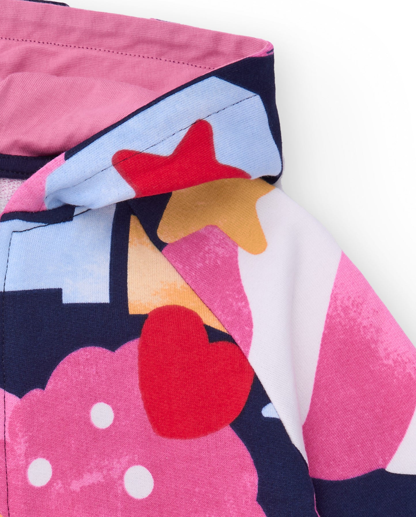 Tuc Tuc Navy Cupcake Hooded Dress