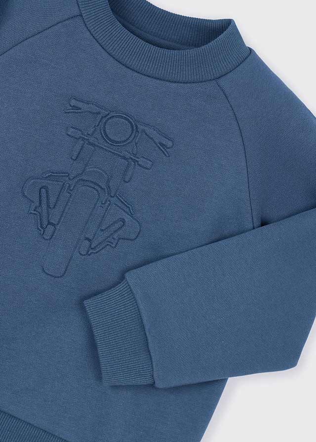 Mayoral Blue Embossed Tracksuit 4405/725