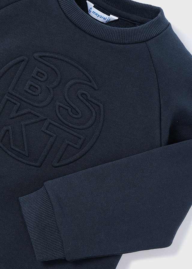 Mayoral Navy Embossed Tracksuit 4405/725