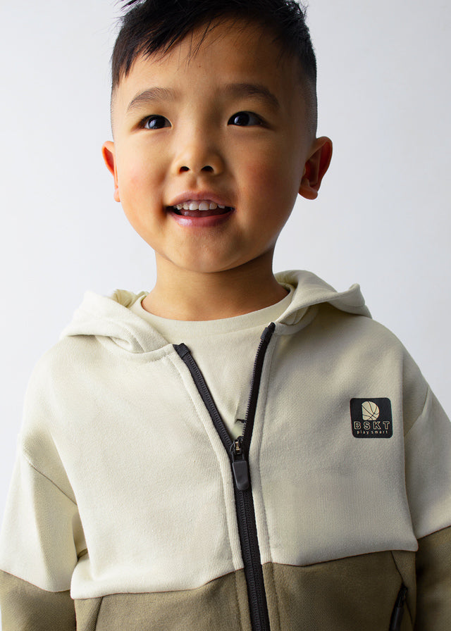 Mayoral Beige Zip 3pc Tracksuit 4426/4559/173