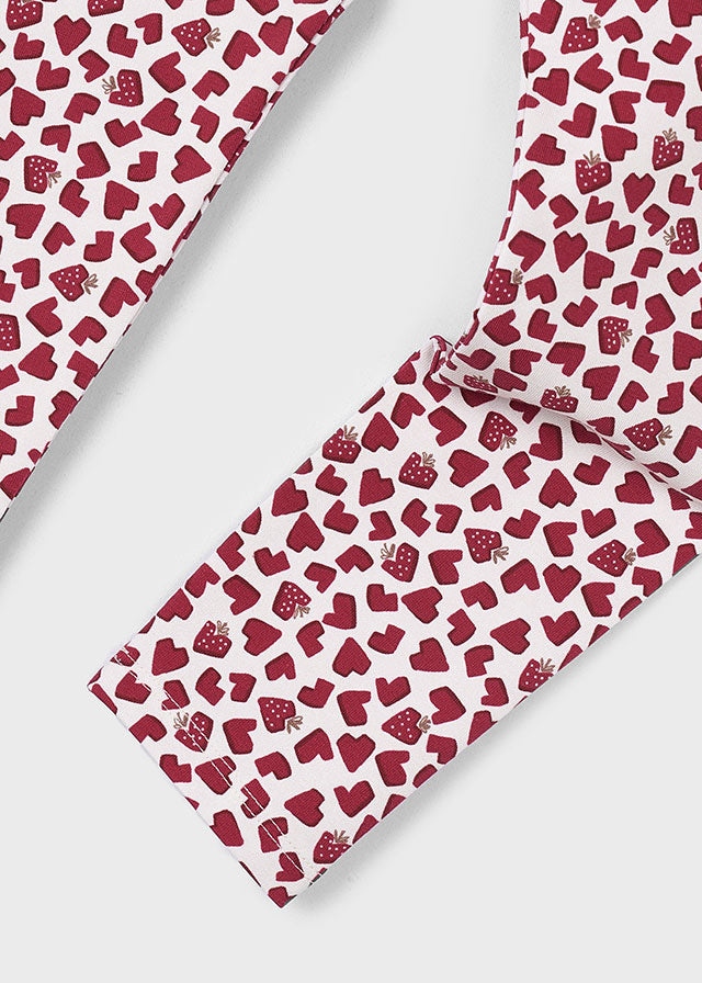 Mayoral Red Heart Legging Set 4005/4716