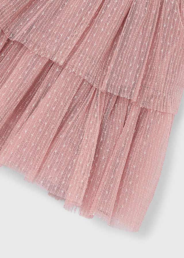 Mayoral Pink Collar Skirt Set 4134/4906