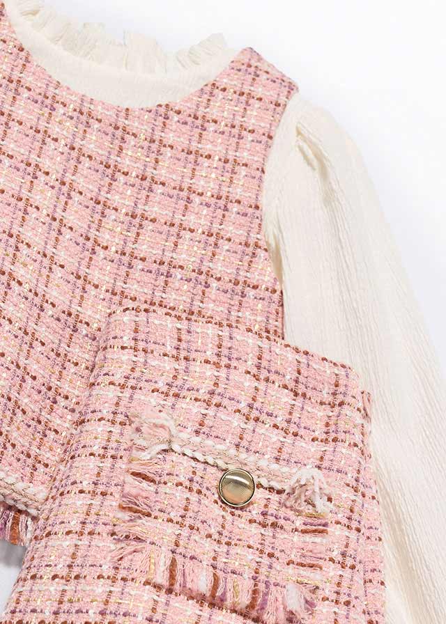 Abel & Lula Petal Tweed Short Set