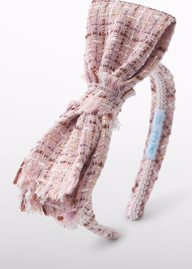 Abel & Lula Petal Tweed Hairband
