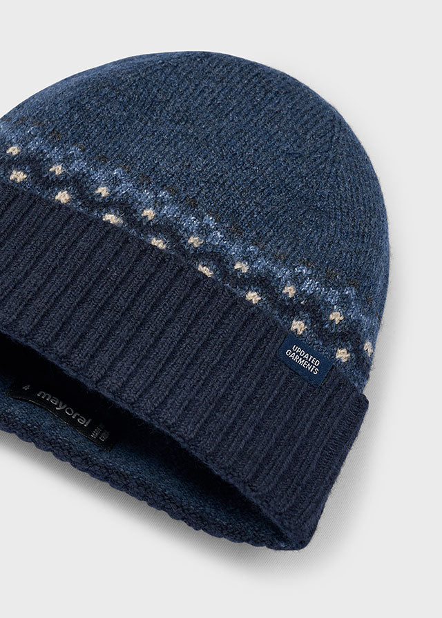 Mayoral Navy Hat & Snood Set 10069