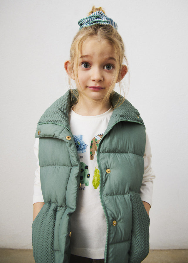 Mayoral Green Padded Gilet