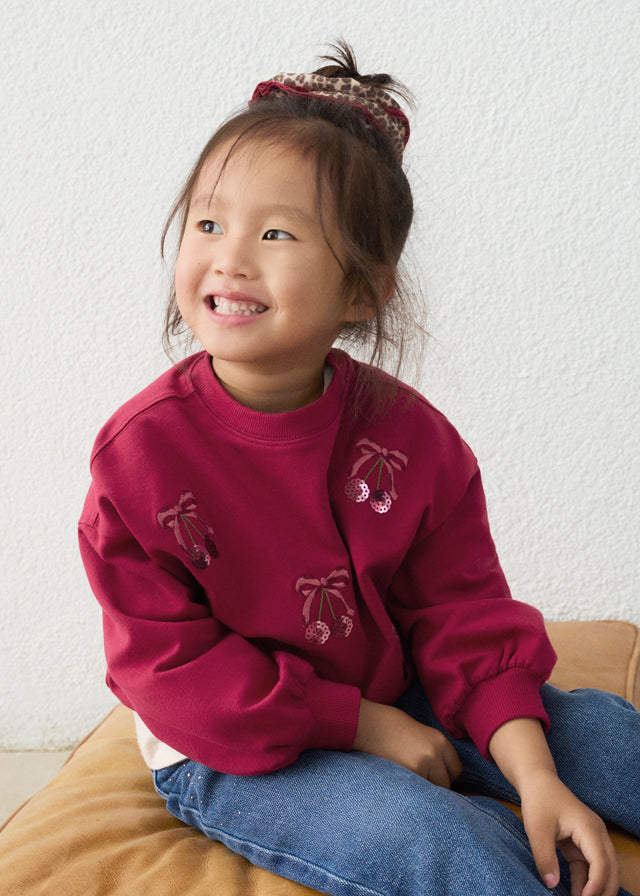Mayoral Cherry Sweater Legging Set