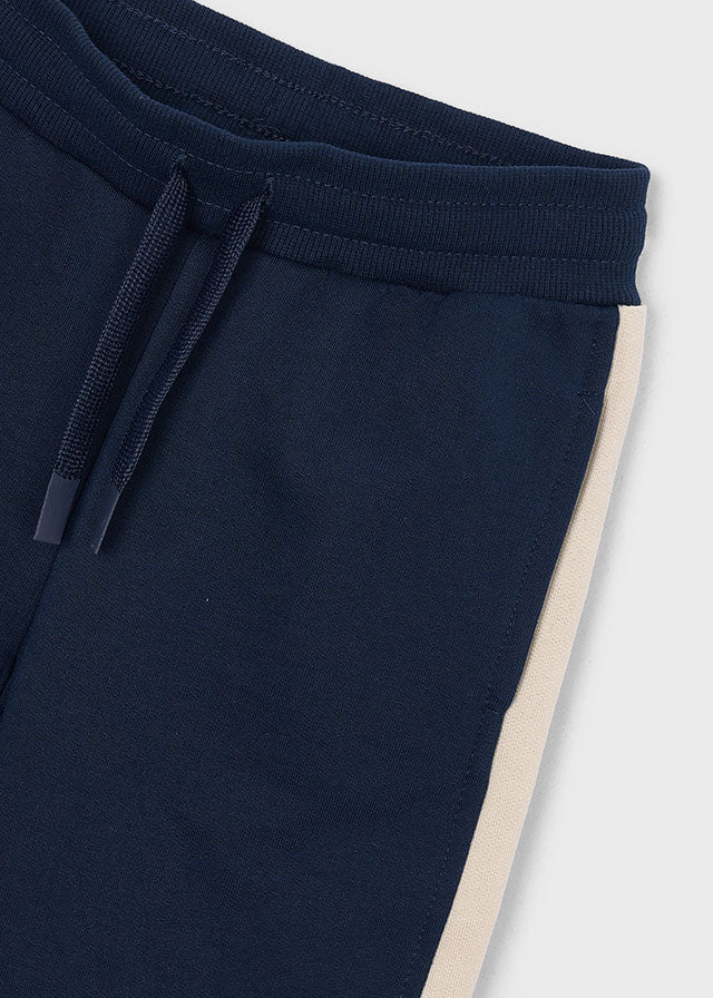 Mayoral Navy & Green 4pc Zip Tracksuit