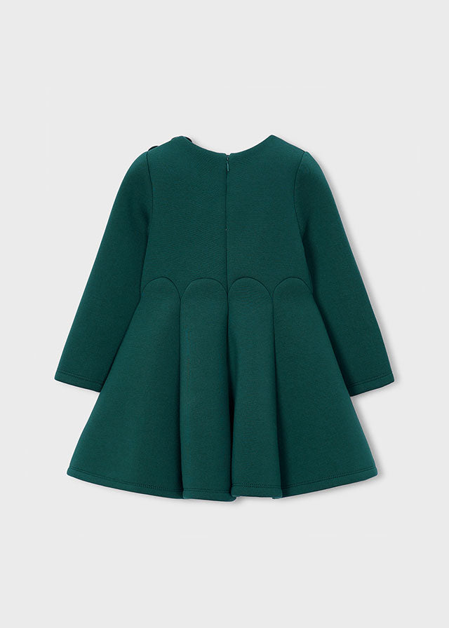 Mayoral Green 3D Flower Dress
