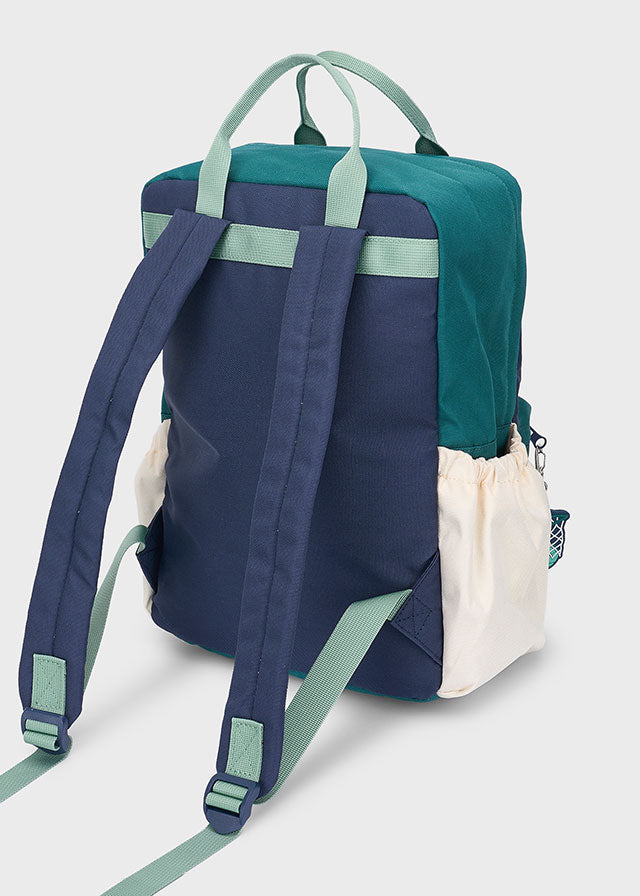 Mayoral Green & Navy Backpack