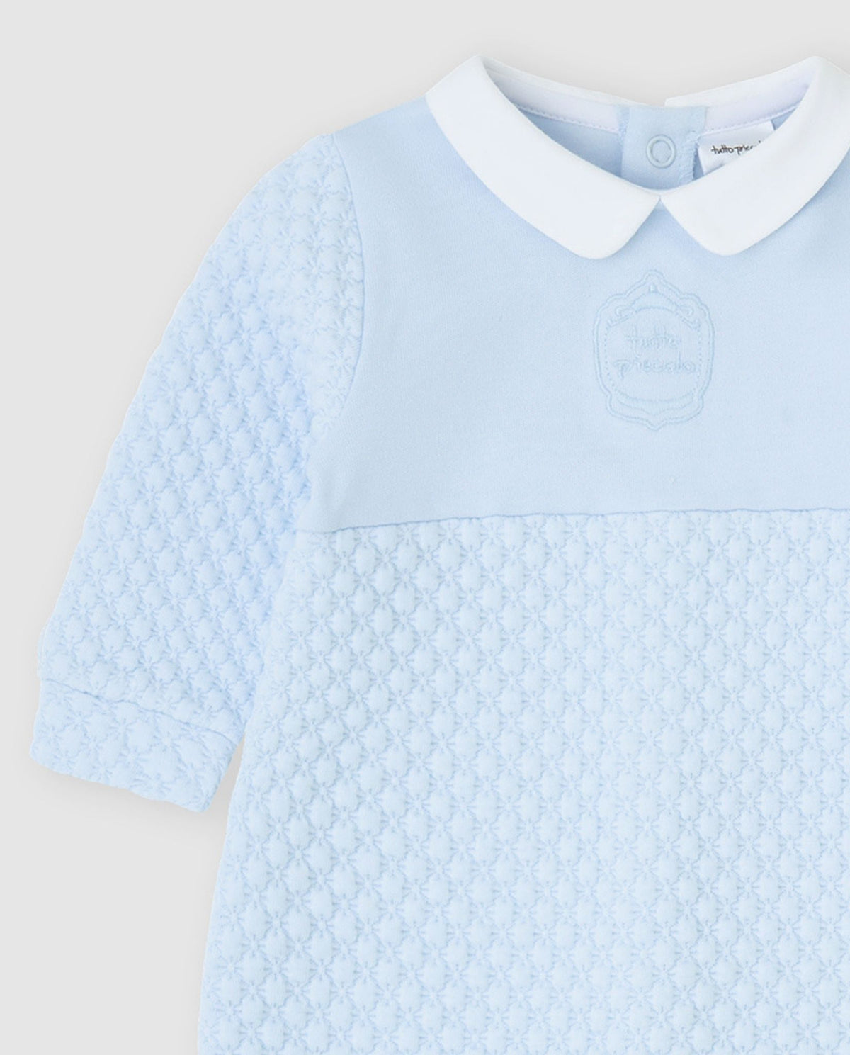 Tutto Piccolo Blue Quilted Baby Grow Boxset 2403