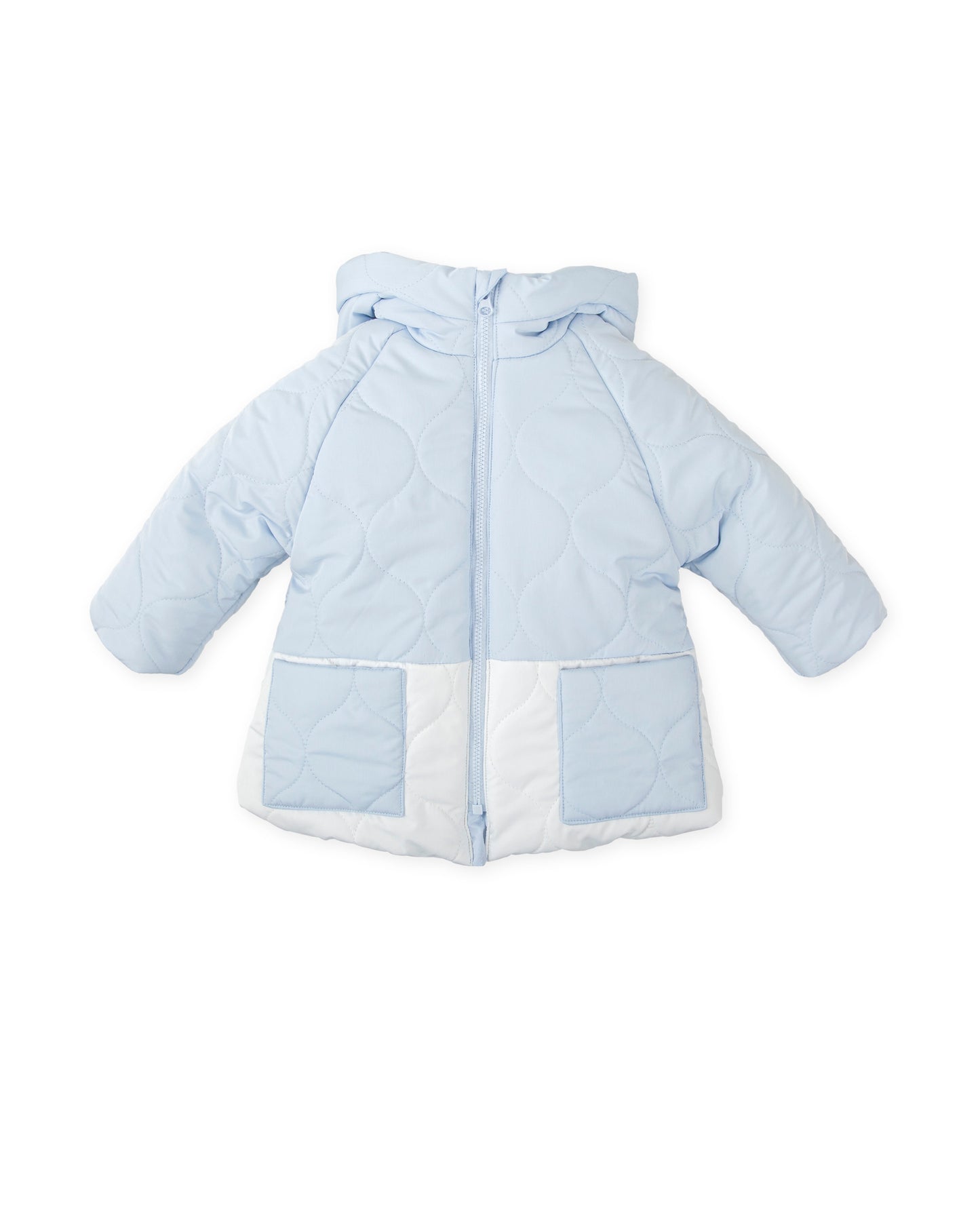 Tutto Piccolo Blue & White Coat 2551