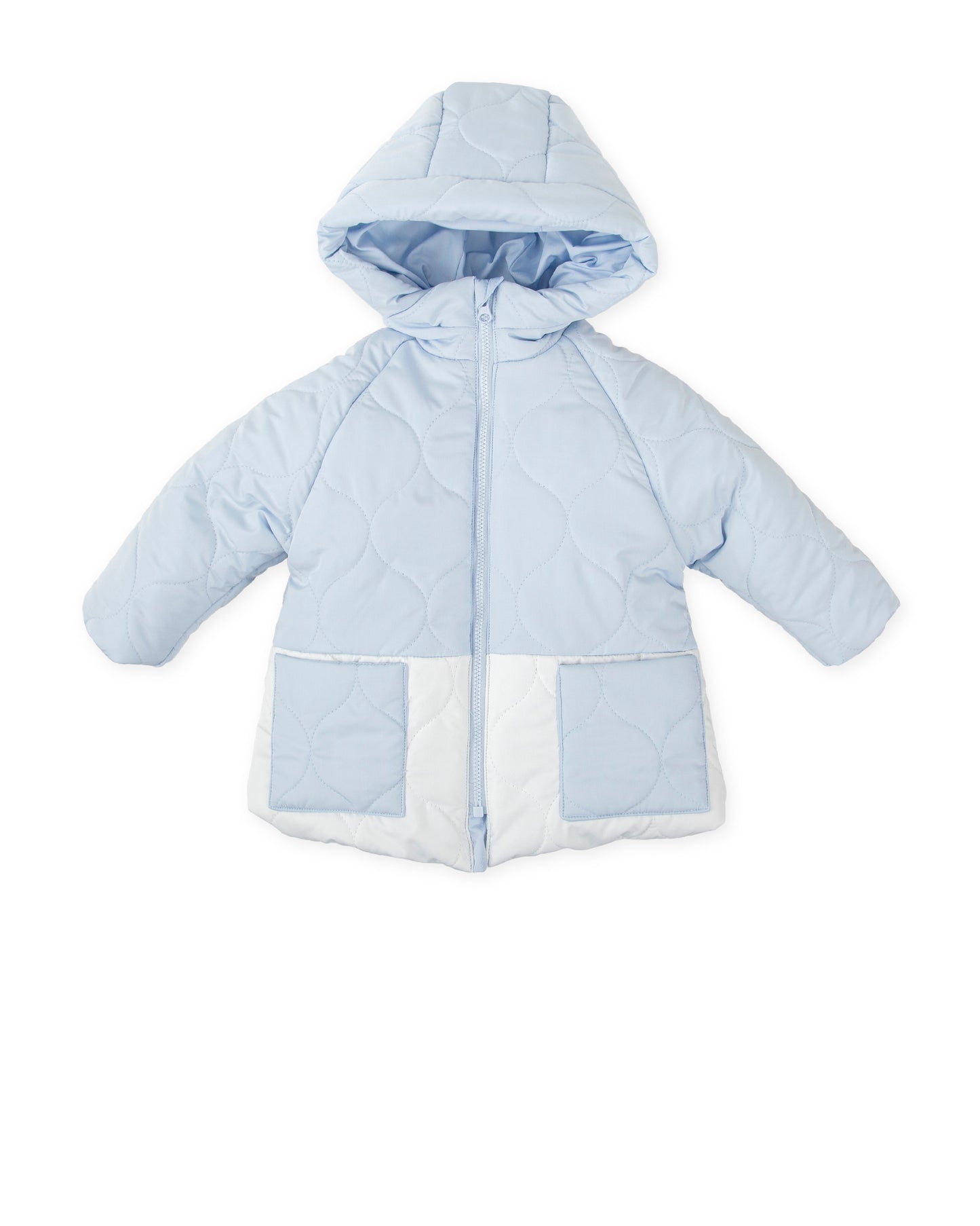 Tutto Piccolo Blue & White Coat 2551