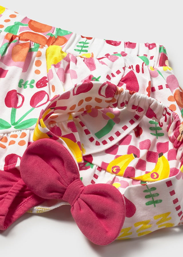 Mayoral Baby Girl Fruit 3pc Skirt Set