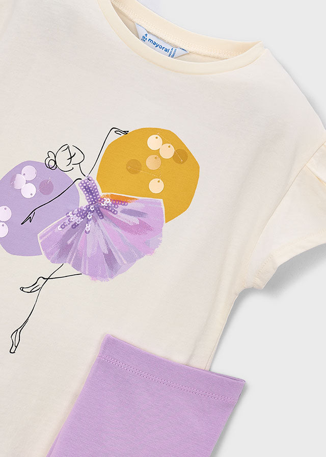 Mayoral Lilac Ballerina Legging Set