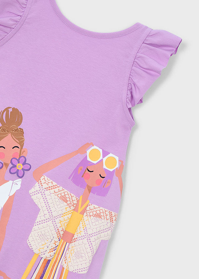 Mayoral Lilac Girl Dress