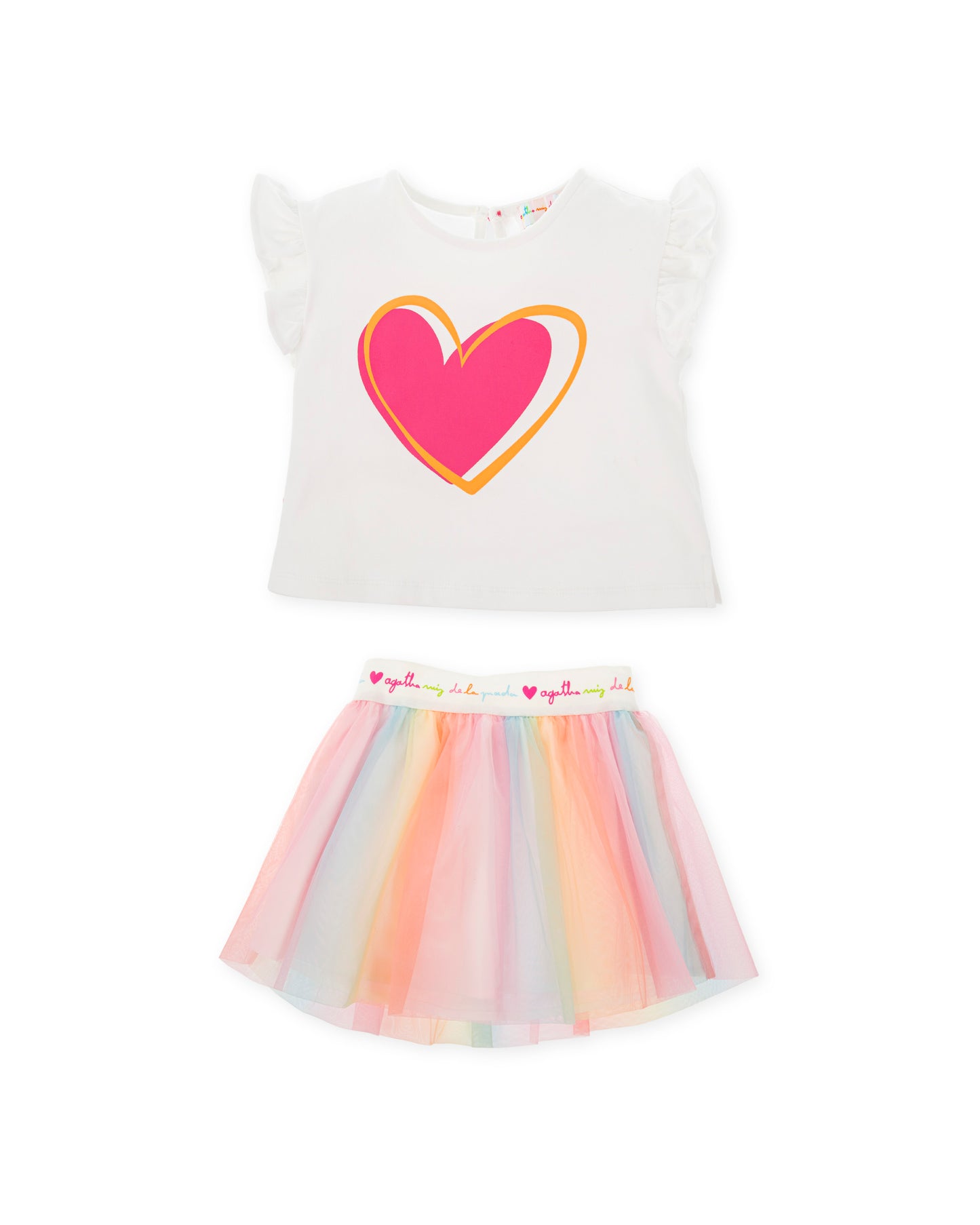 Agatha Ruiz de la Prada Pastel Tulle Skirt Set 8733