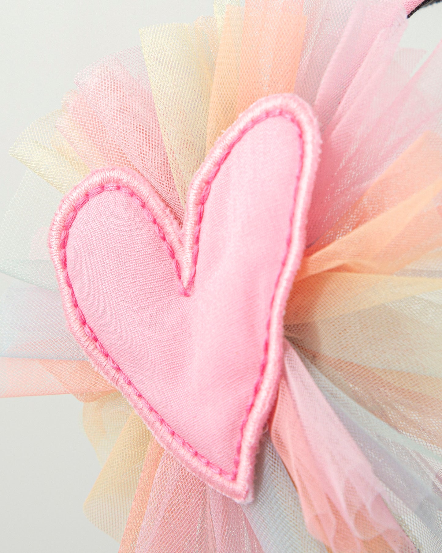 Agatha Ruiz de la Prada Tulle Heart Headband 8956