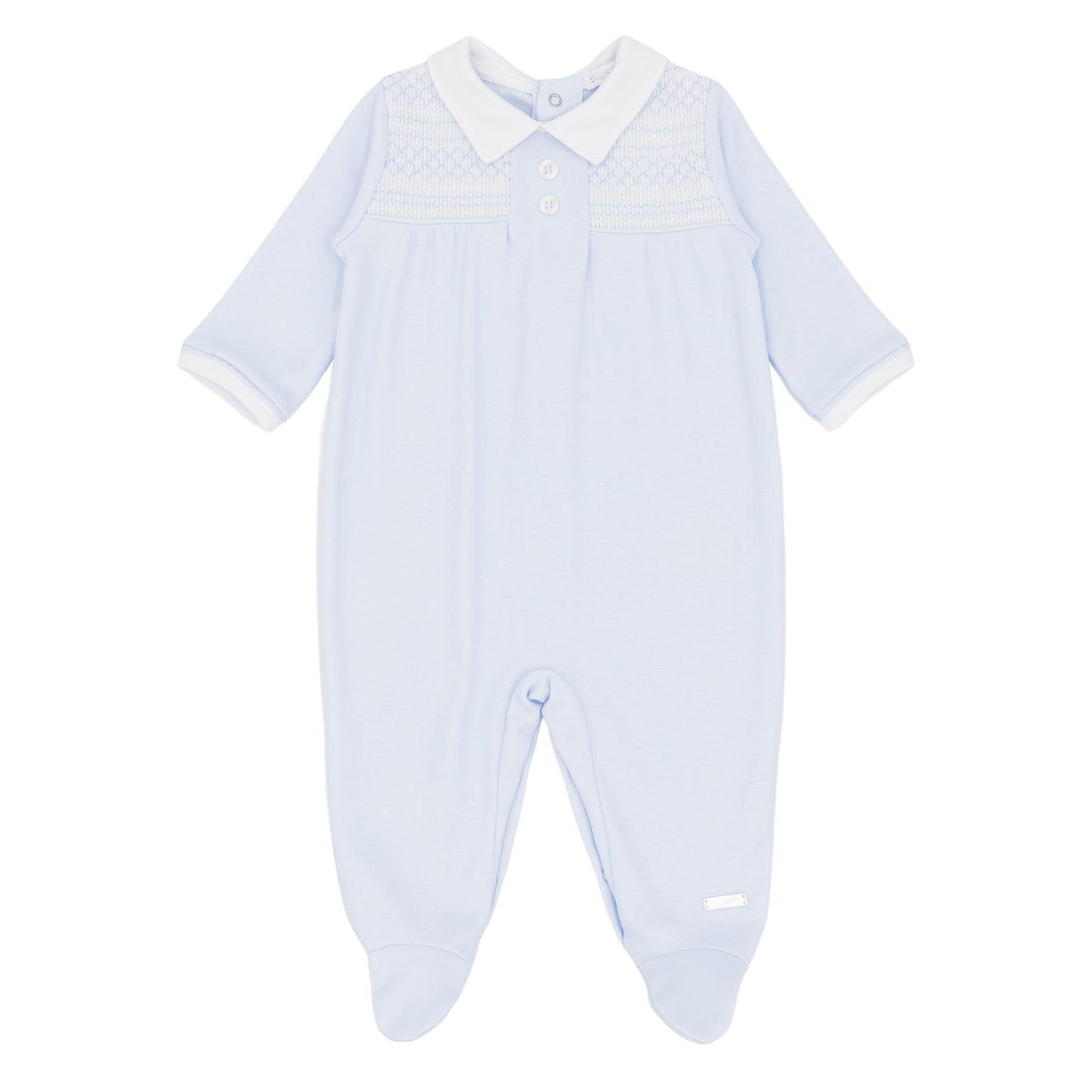 Blues Baby Pale Blue Babygrow 3011