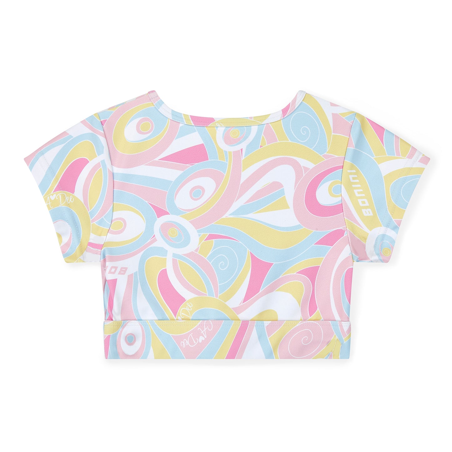 Bonini Energy Pastel Crop Top