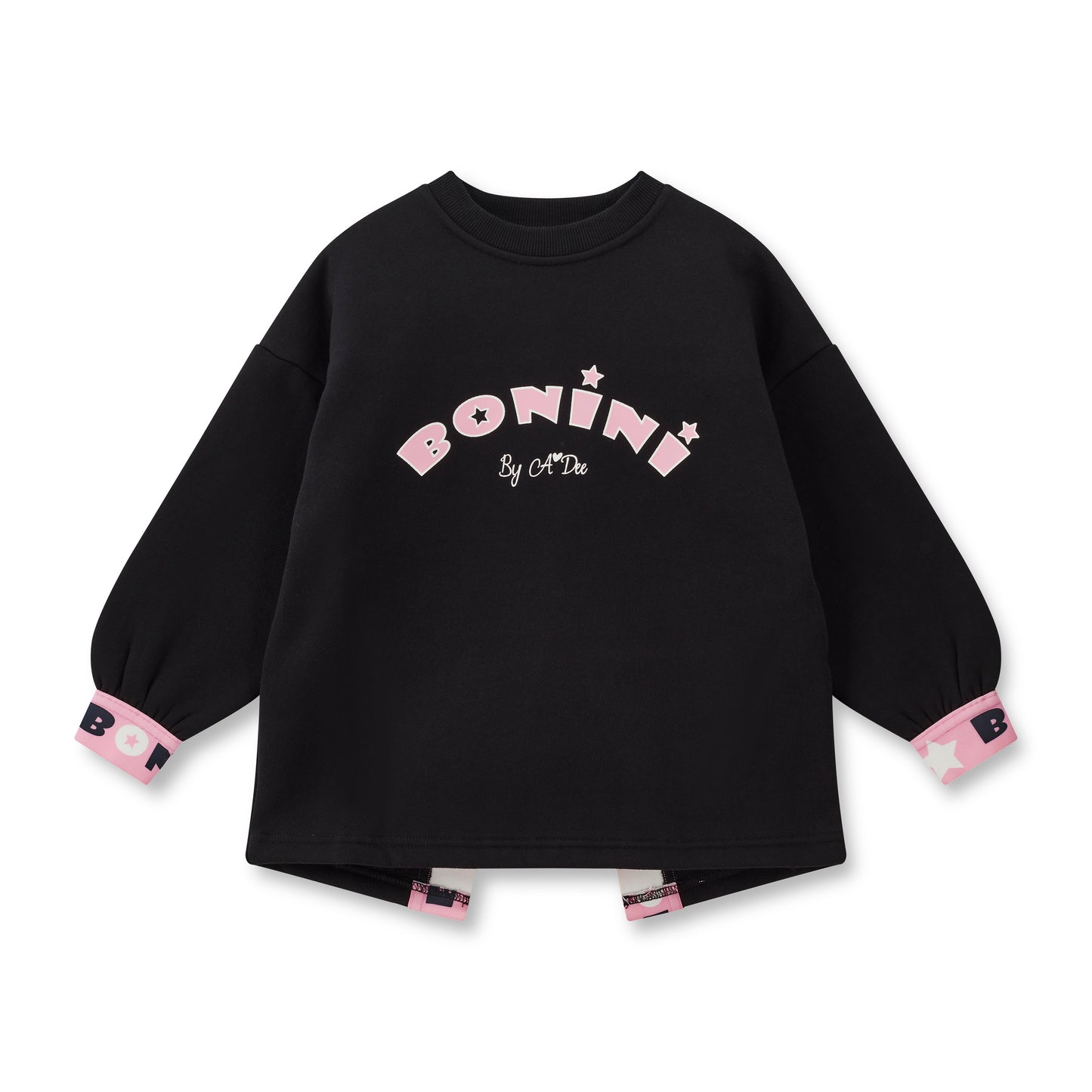 Bonini Groove Black Sweatshirt