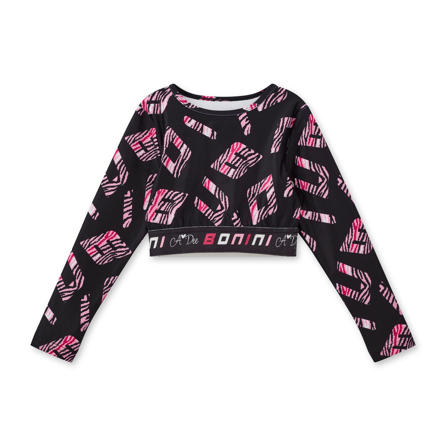 Bonini Power Long Sleeve Crop Top