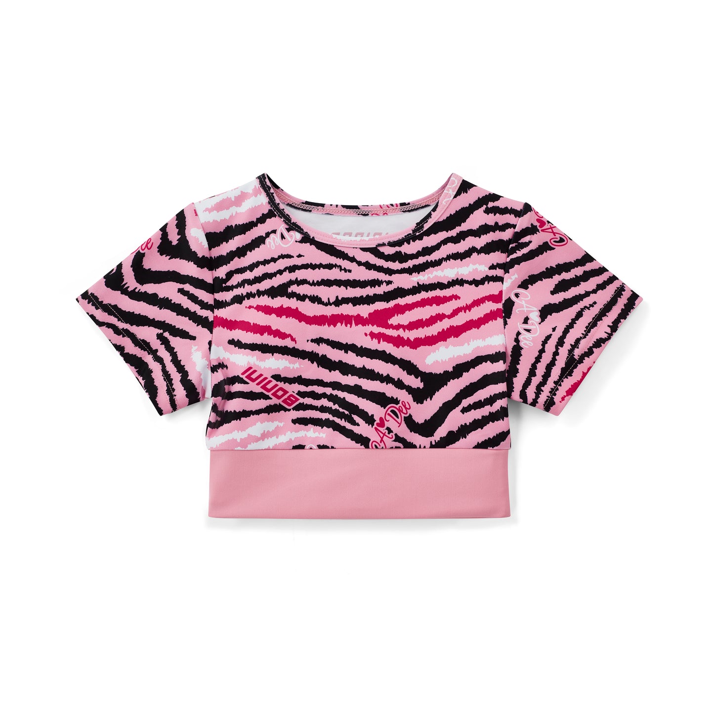 Bonini Energy Pink Crop Top