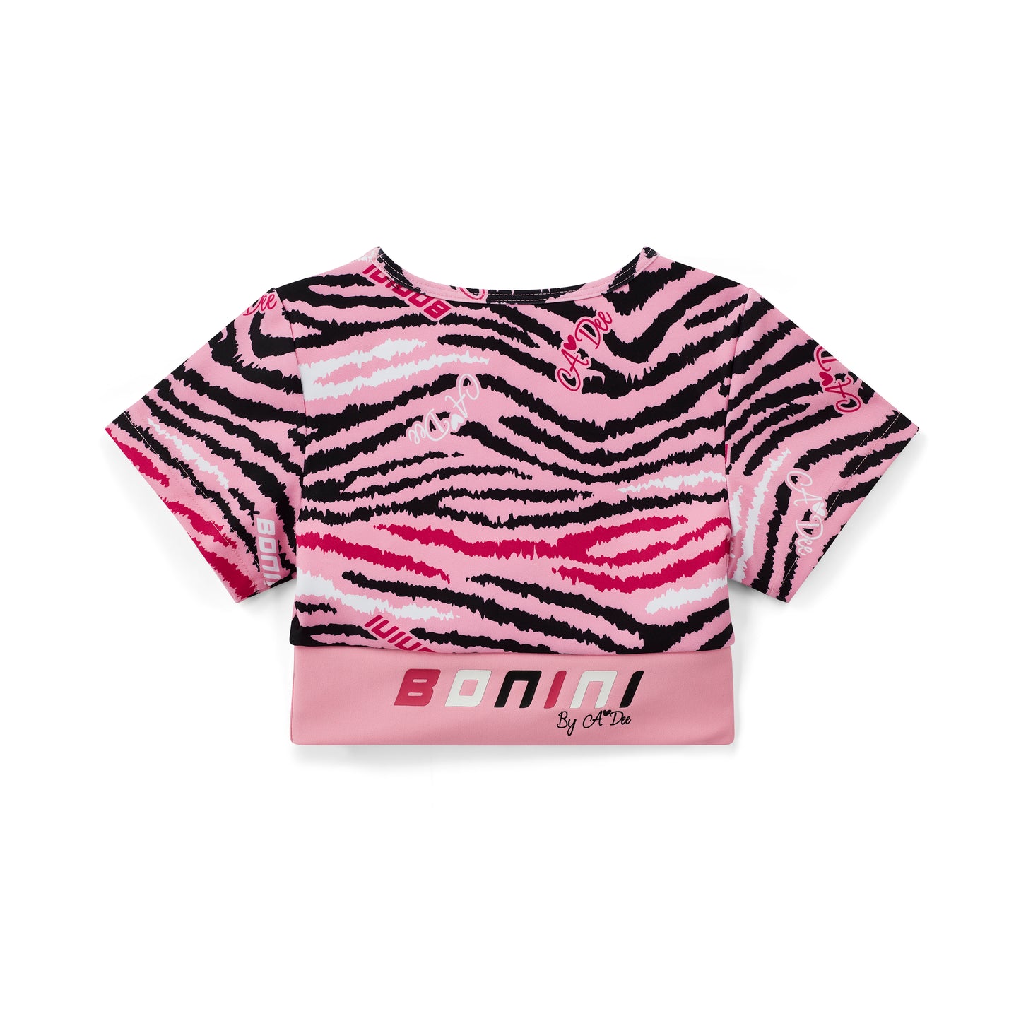 Bonini Energy Pink Crop Top