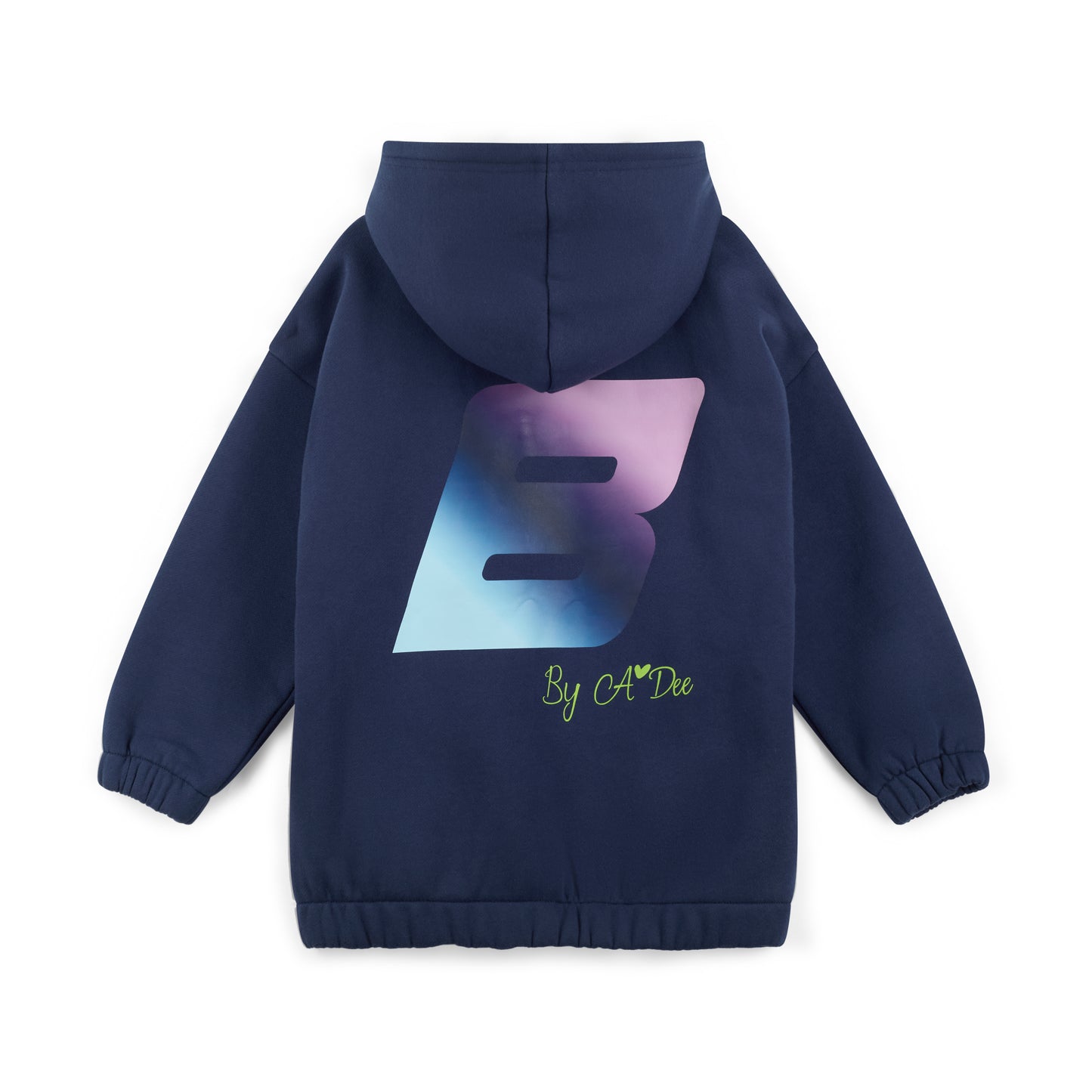 Bonini Sparkle Navy Oversized Hoodie