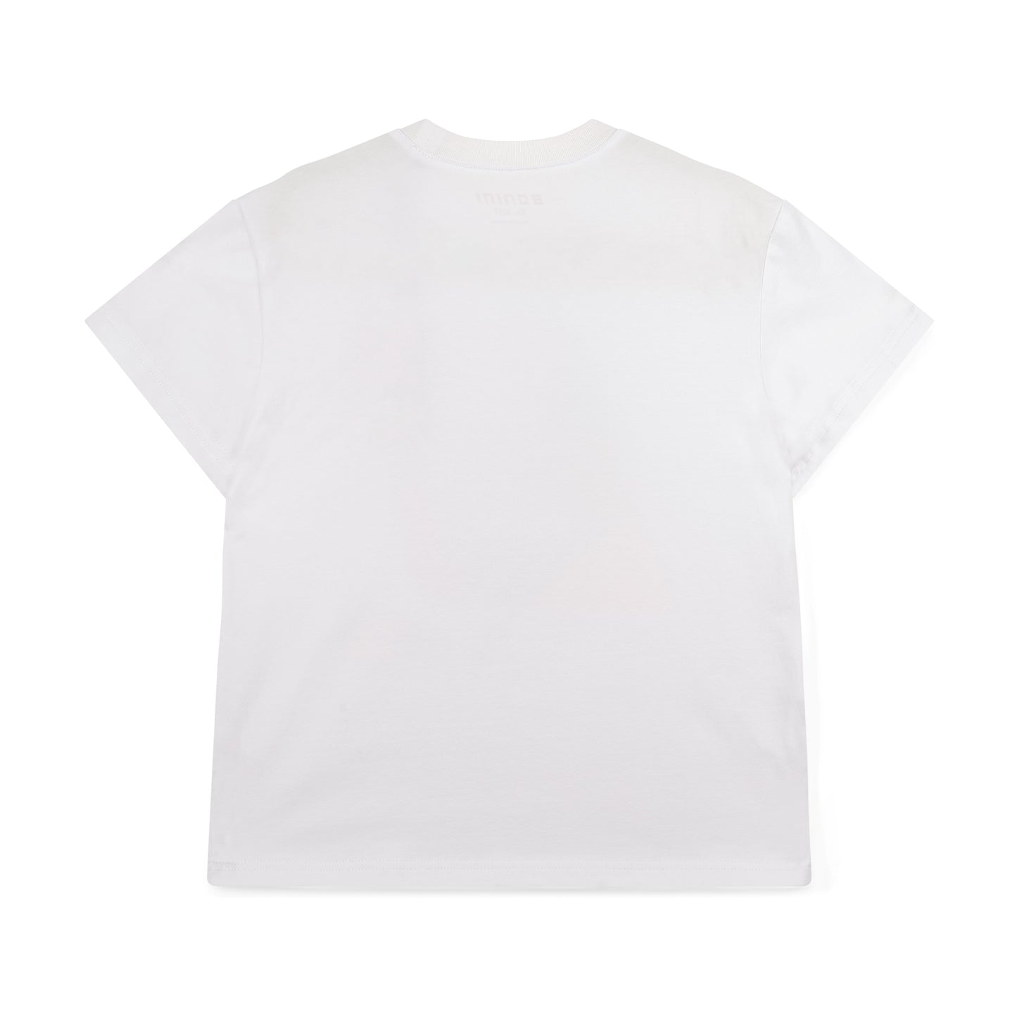 Bonini Dynamic Bright White Oversized Top