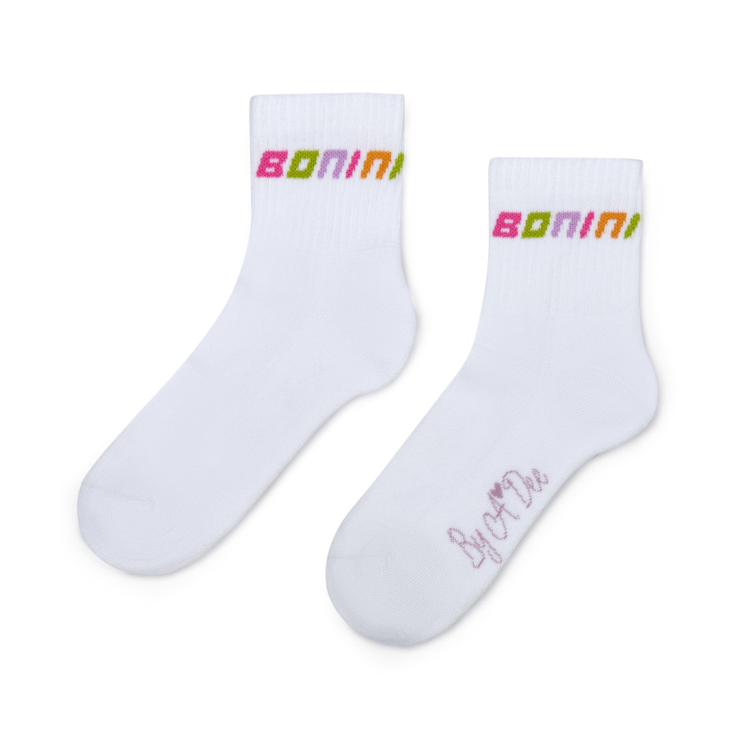 Bonini Twirl Bright White Sport Socks