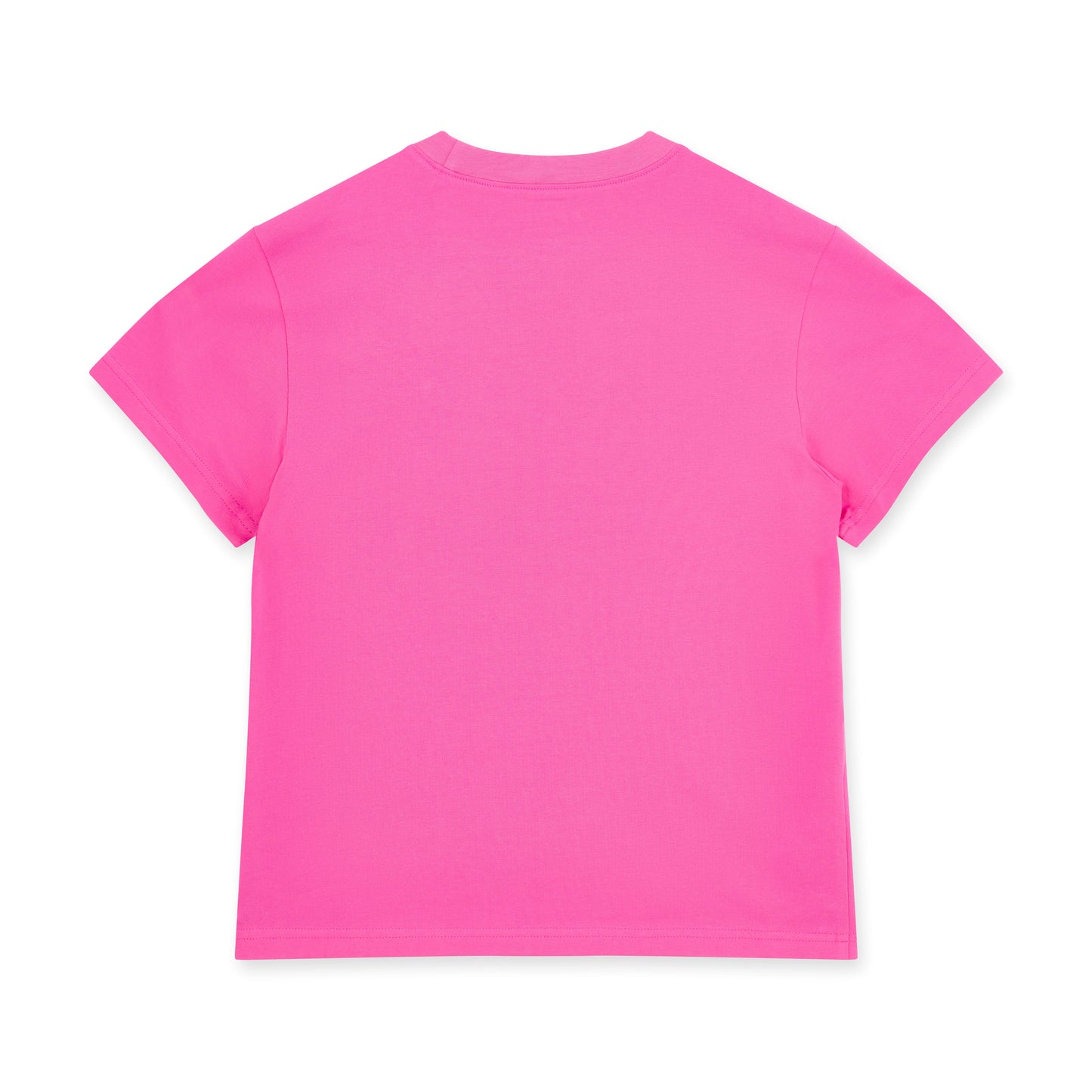 Bonini Dynamic Hot Pink Logo Oversized T-Shirt