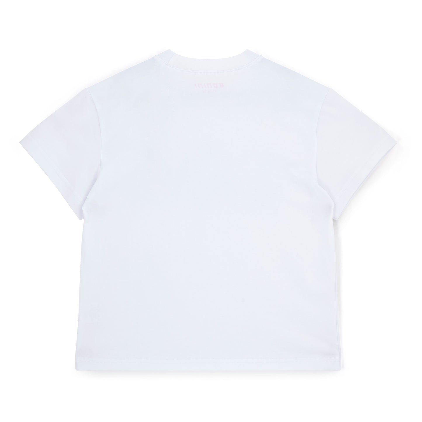 Bonini Dynamic White Swirl Oversized T-Shirt