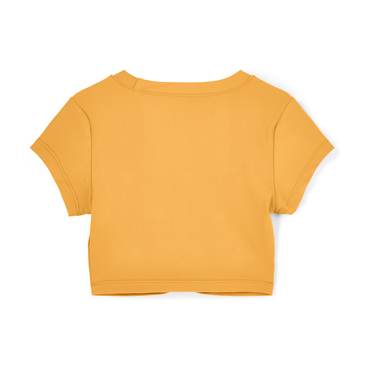 Bonini Core Bold Orange Crop Top