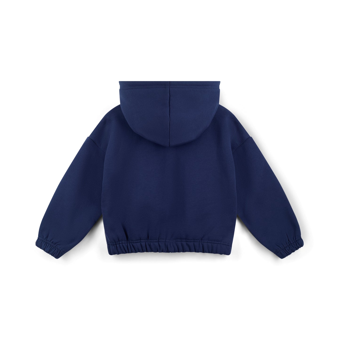 Bonini Core Navy Crop Hoodie