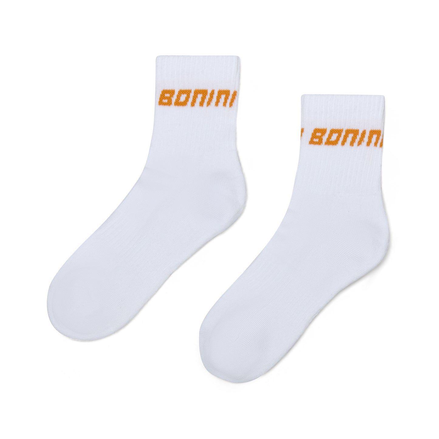 Bonini Core White/Orange Socks