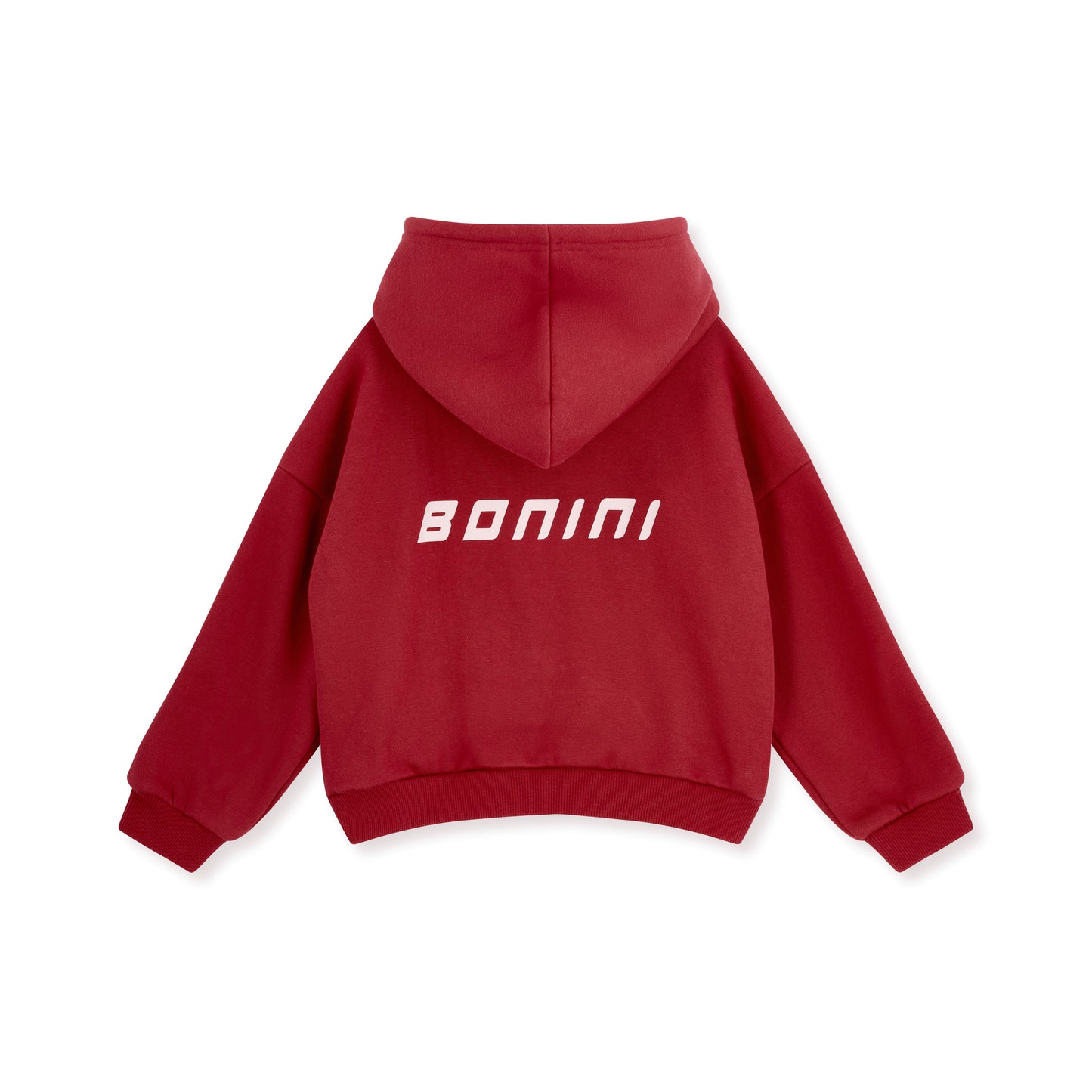 Bonini Revive Burgundy Logo Hoodie