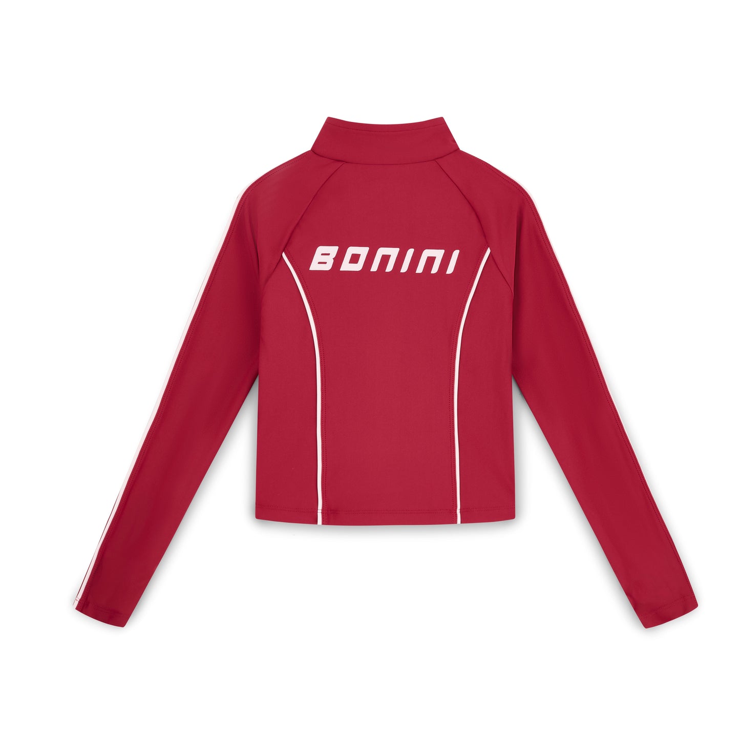 Bonini Revive Burgundy Piping Sport Zipper