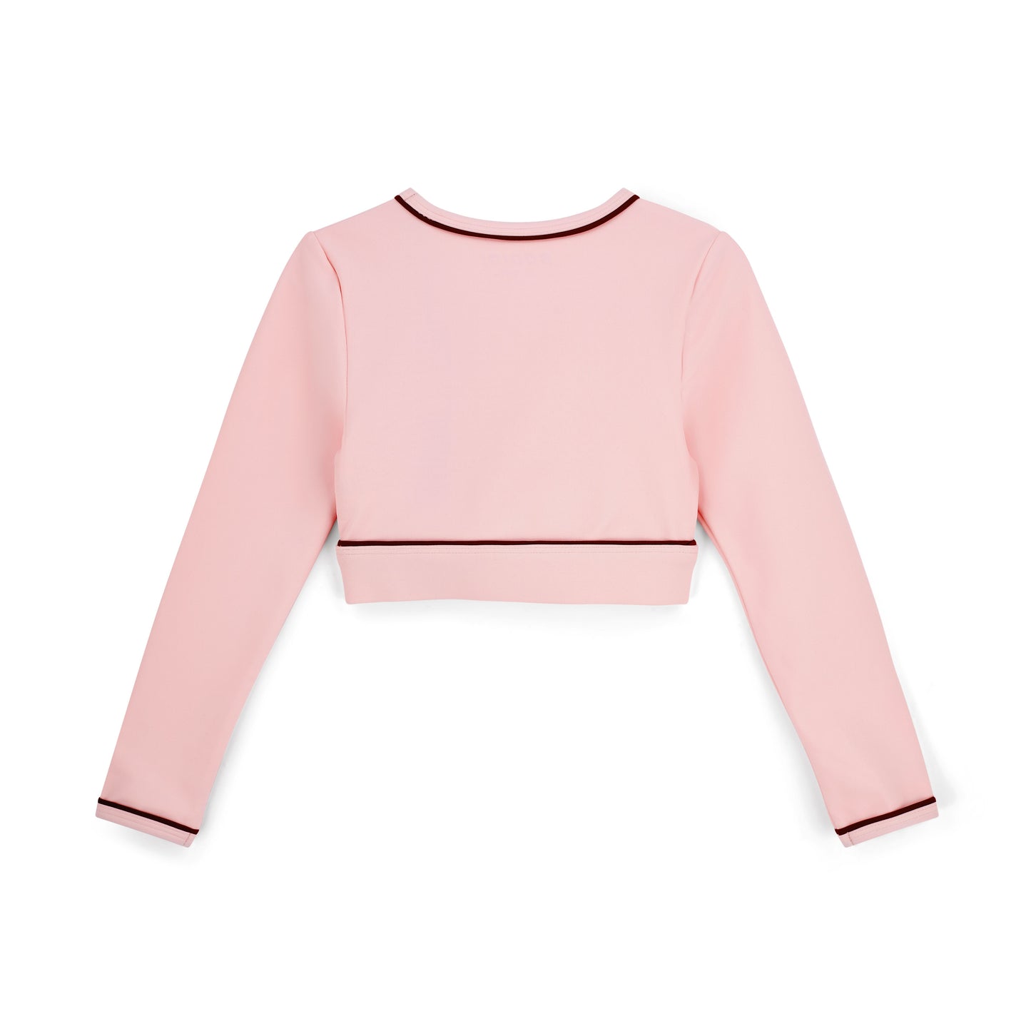 Bonini Revive Light Pink Piping Sport Top