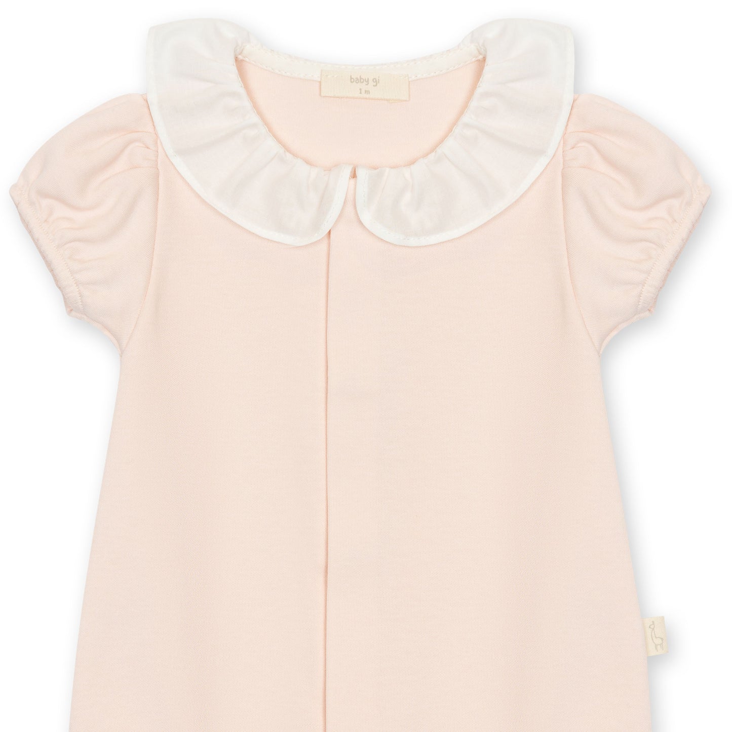 Baby Gi Peach Butterfly Cotton Romper