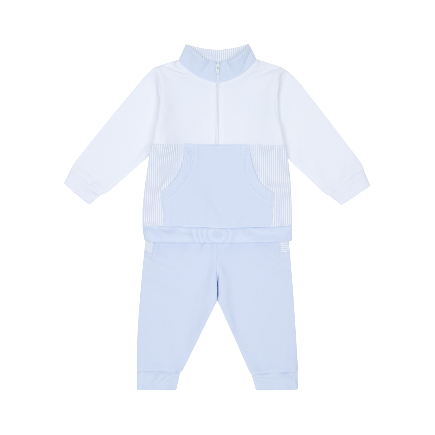 Deolinda Pale Blue Half Zip Tracksuit