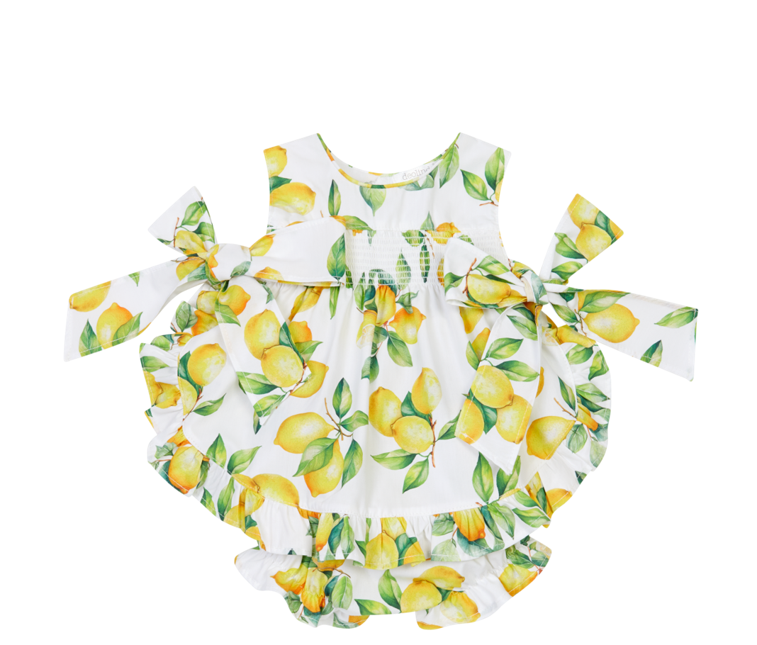 Deolinda Lemon 2pc Dress