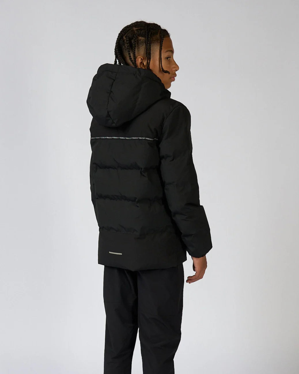 Frequency Junior Black Ascend Puffer Jacket