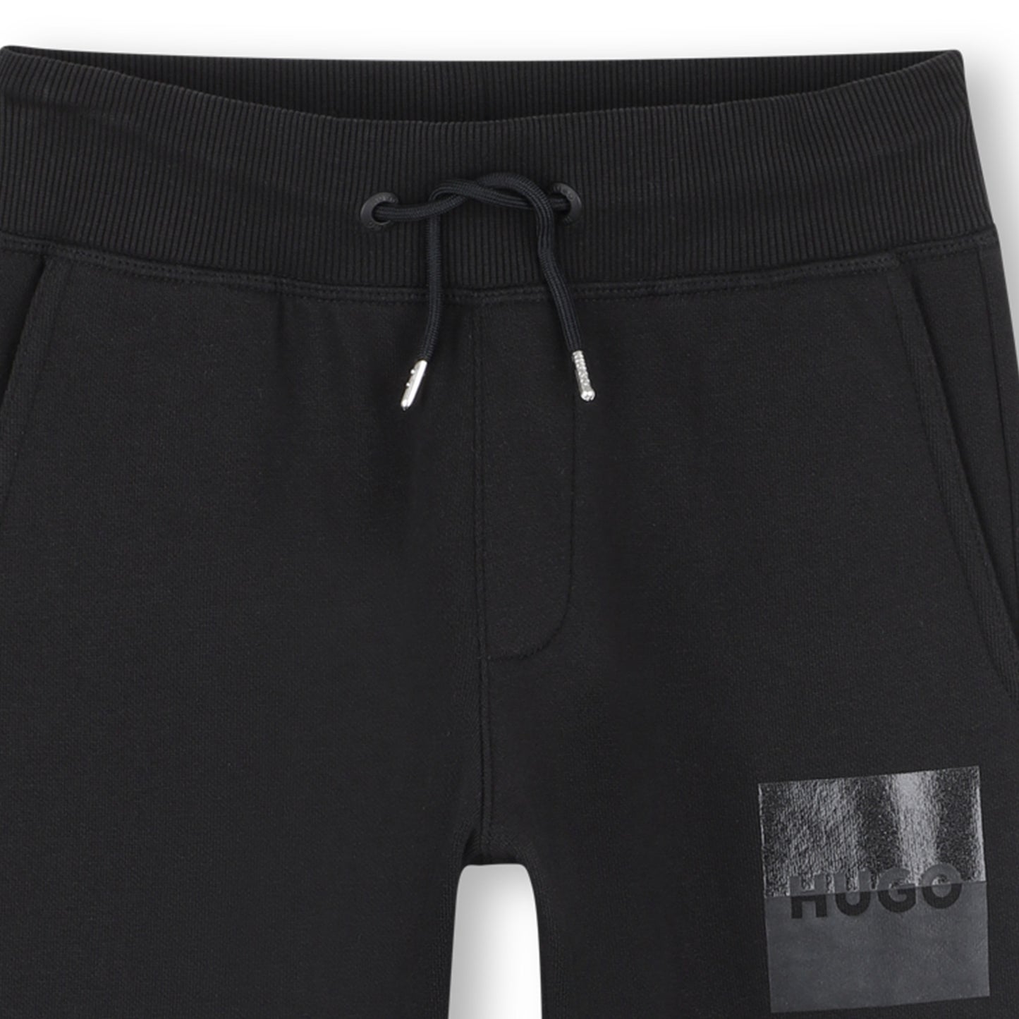 HUGO Black Hooded Tracksuit