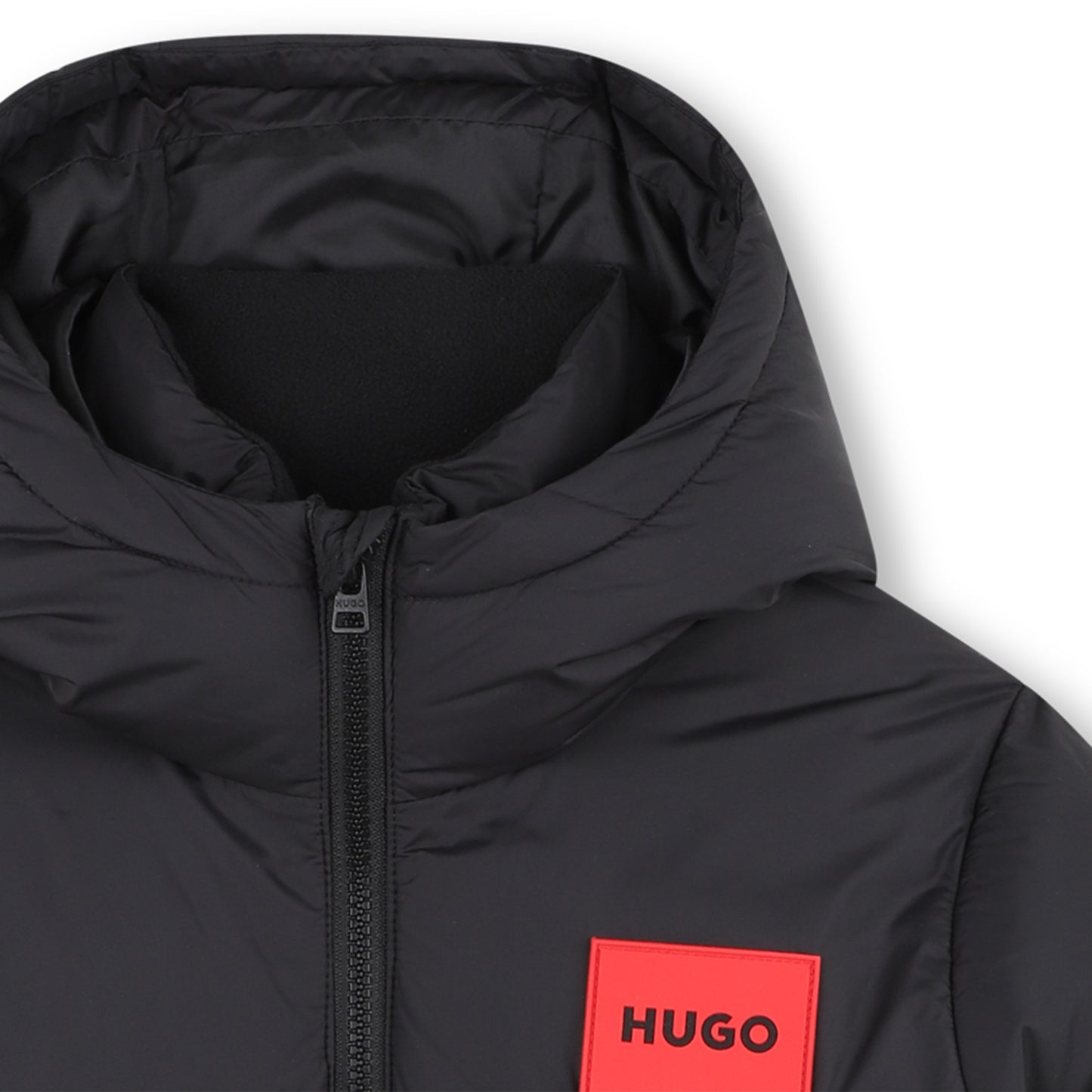 HUGO Black Puffer Jacket