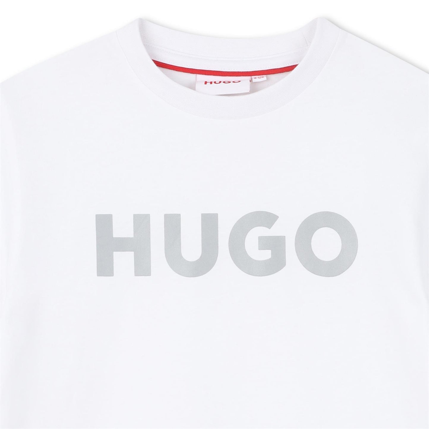 HUGO White Basic Logo T-Shirt