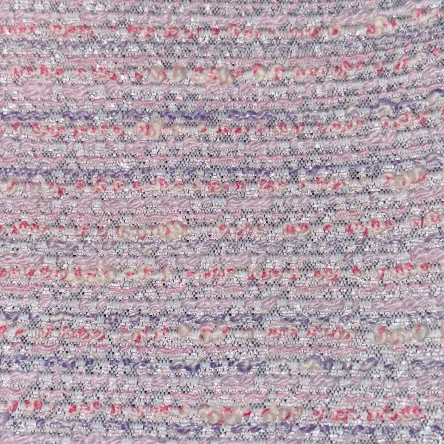 Naxos Pink Multicolour Tweed Short Set