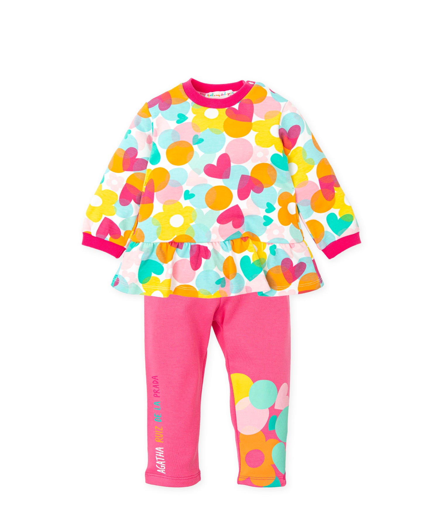 Agatha Ruiz De La Prada Multi Flower Leg Set